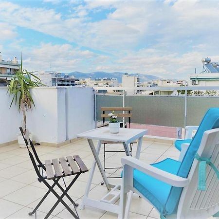 Konstantinou Apartment - Smart & Roof Top Terrace Athen Exterior foto